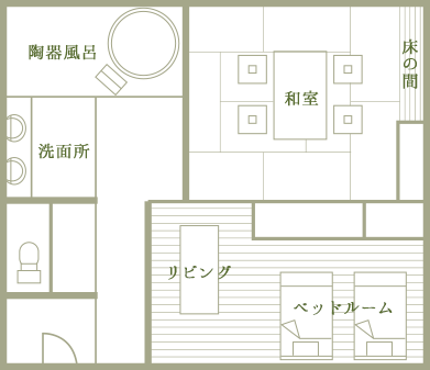 間取り（天音の間）