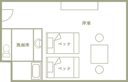 間取り（洋室DX）